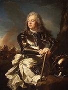 Hyacinthe Rigaud Marechal de France oil painting